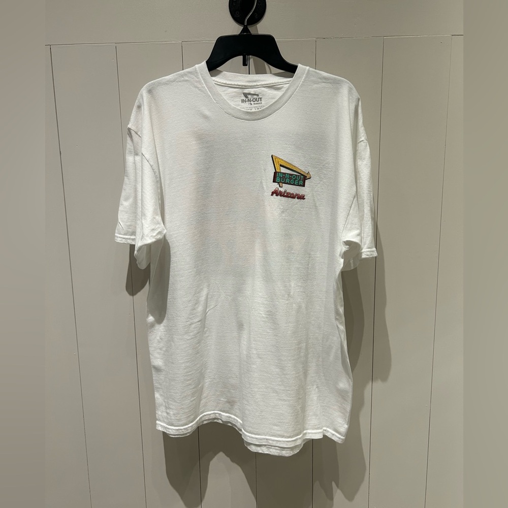 In-N-Out White Arizona T-Shirt Size XL